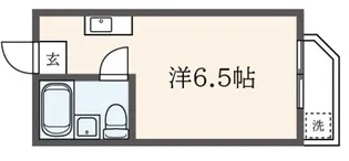 ハイツ富士見ヶ丘【2階】の間取り