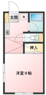 TSハウス岡野【2階】の間取り