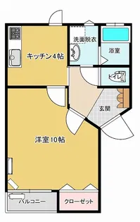 ミッキーハウス【2階】の間取り