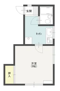 サンライズS1【2階】の間取り