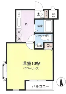 TRAD SQUARE【2階】の間取り