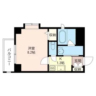 ル・ブラン池上【2階】の間取り