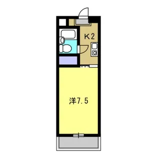レイク東郷【2階】の間取り