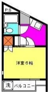 ノーブル新百合ヶ丘【2階】の間取り