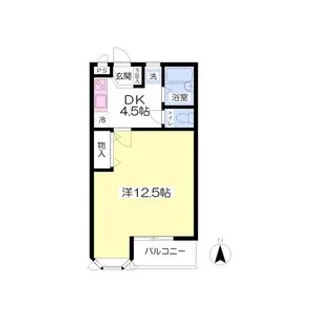 ハイツヴィオラ【2階】の間取り