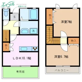 tresor【1階】の間取り