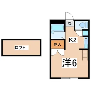 タテカワ【2階】の間取り
