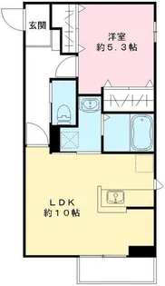 グレイスコート【1階】の間取り