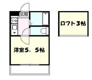 ガーラ梶ヶ谷A【1階】の間取り