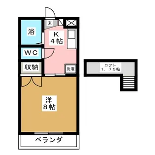 VIRGO堤【2階】の間取り