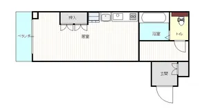 メゾン鷹匠【2階】の間取り
