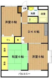 アニバーサリー【1階】の間取り