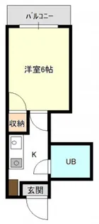 サンコーポ大宮【7階】の間取り