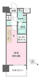 1Rの間取り画像