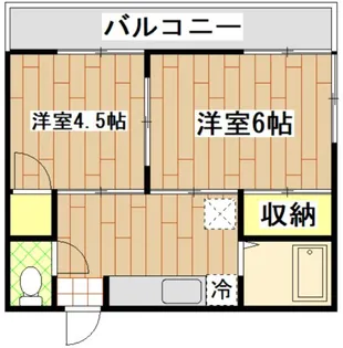 神奈川県川崎市幸区塚越2【アパート】の間取り