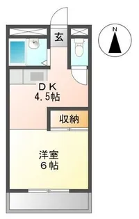 ニュー今井堂マンション【2階】の間取り