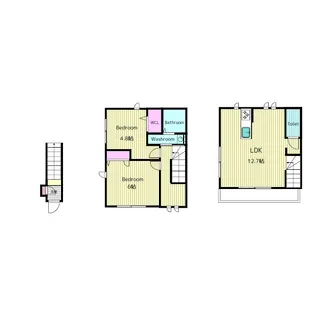 ▲ヴィラ・シンビオーズ三軒茶屋の間取り