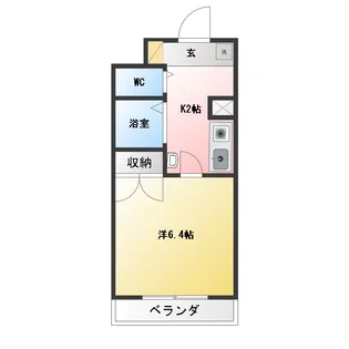 サンハウスマンヨー【3階】の間取り