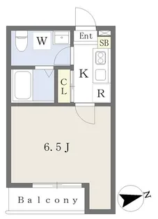 Naplus津田沼【1階】の間取り