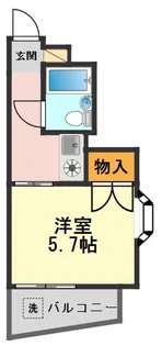東京都葛飾区東新小岩1【マンション】の間取り