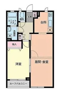 神奈川県横浜市緑区長津田みなみ台1【アパート】の間取り