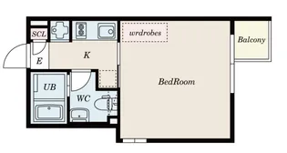東京都文京区白山2【マンション】の間取り