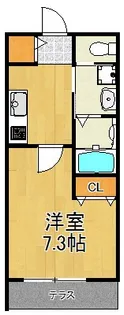 メゾン ロッシュ【1階】の間取り