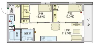 (シニア限定)オカバ練馬平和台ヘーベルVillage【3階】の間取り