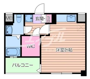 セントラル横山【3階】の間取り