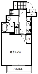 アドバンス神戸アルティス【10階】の間取り