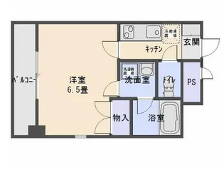 1Kの間取り画像