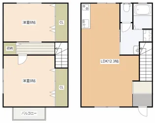 静岡県浜松市中央区和田町【一戸建】の間取り