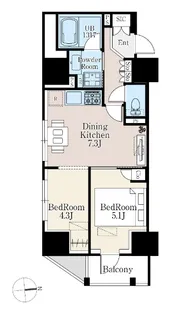 ザ・ライオンズフォーシア町屋【11階】の間取り