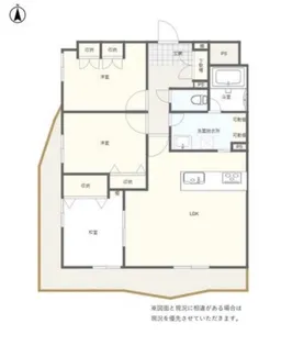 ベルヴィル高崎中居町【8階】の間取り