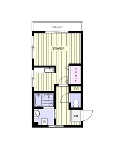 スクエア亀有【3階】の間取り