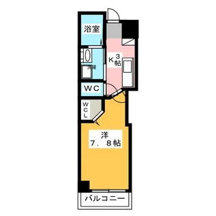 レーヴエスチュエールVII【3階】の間取り