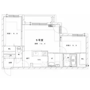 Mesig Green(ミーシグ グリーン)【3階】の間取り