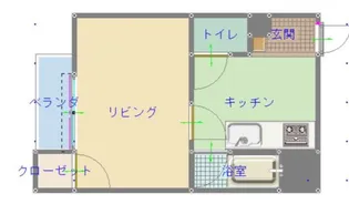 福岡県福岡市中央区地行3【マンション】の間取り