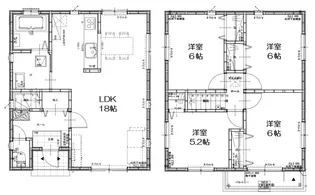 東京都西多摩郡瑞穂町大字箱根ケ崎【一戸建】の間取り