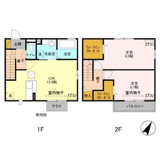 千葉県袖ヶ浦市長浦駅前6【一戸建】の間取り