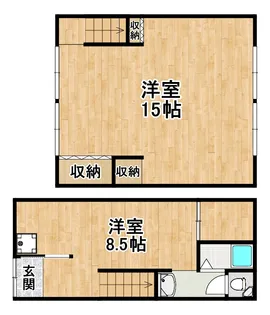 大阪府堺市西区上野芝向ヶ丘町4【一戸建】の間取り