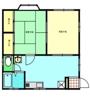 雪ヶ坂ビレッジ【1階】の間取り