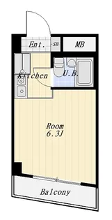 今溝ビル【2階】の間取り