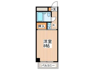 プラムハイツ【2階】の間取り