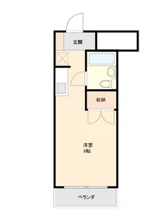 リエス高尾【1階】の間取り