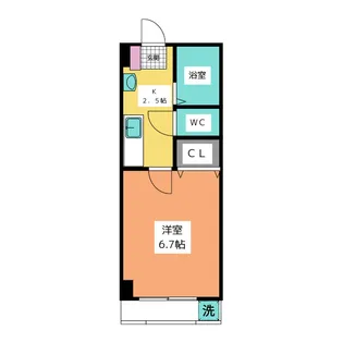 グリートときわ【1階】の間取り