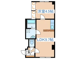 リバーサイド本郷【4階】の間取り