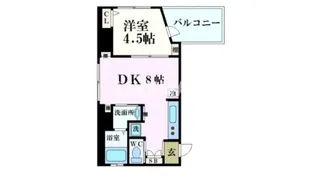 プリオーレ京都駅前【2階】の間取り