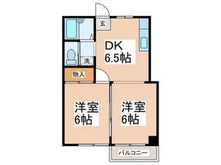 TMハイツ【1階】の間取り