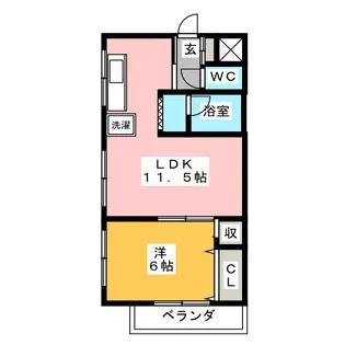和光ビル【4階】の間取り